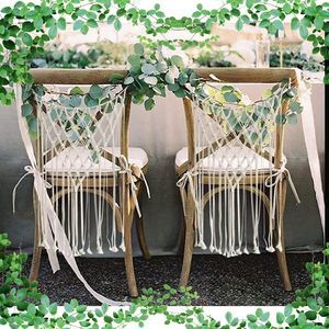 Macrame Chair Backs, Wedding Chair Back (2 QTY)